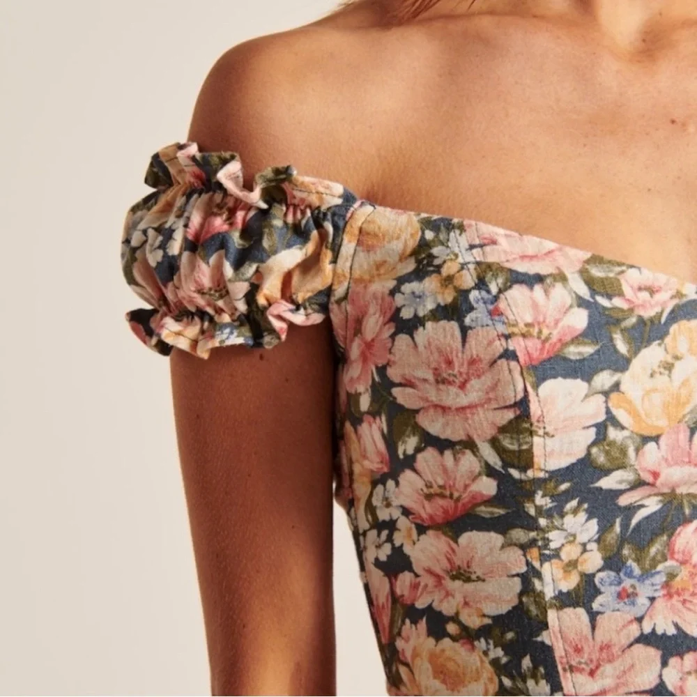 Abercrombie & Fitch Floral Mini Dress - Picture 5 of 8